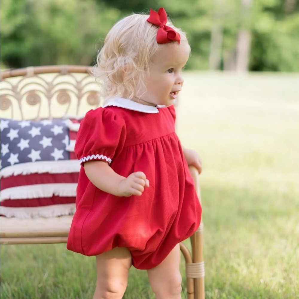 NEW Beaufort Bonnet Cindy Lou Bubble Dress - Richmond Red TBBC
